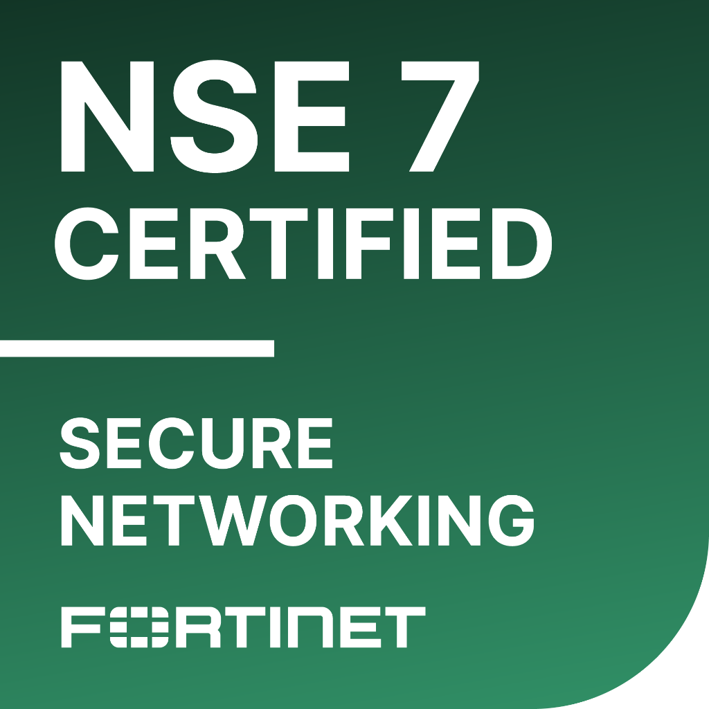 Fortinet NSE 7 Certified Secure Networking